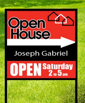 Open House Realty Signs